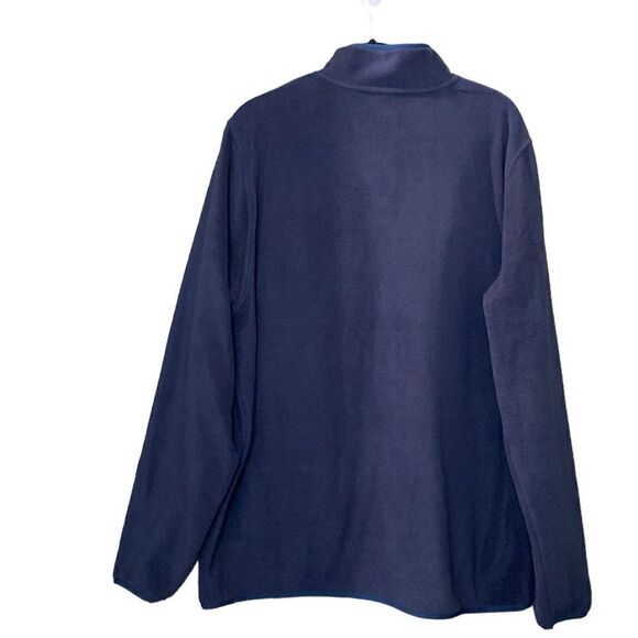 NWOT 32 Degrees Navy Blue Fleece Pullover Jacket Sweater - Picture 3 of 13